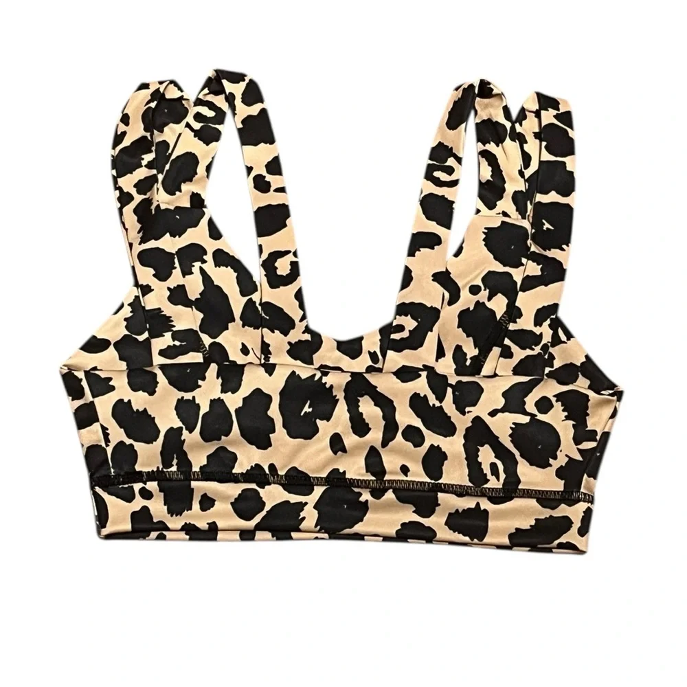 Forever‎ 21 Animal Print Sports Bra, Size S, NWOT